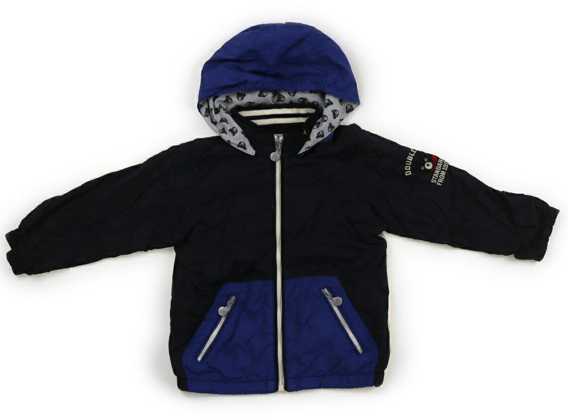 ダブルB Double B ブルゾン・Gジャン 100 男の子 黒青、グレー 子供服 ベビー服 キッズ アウトレット ユーズド 【中古】キッズ・ベビー・マタニテ...