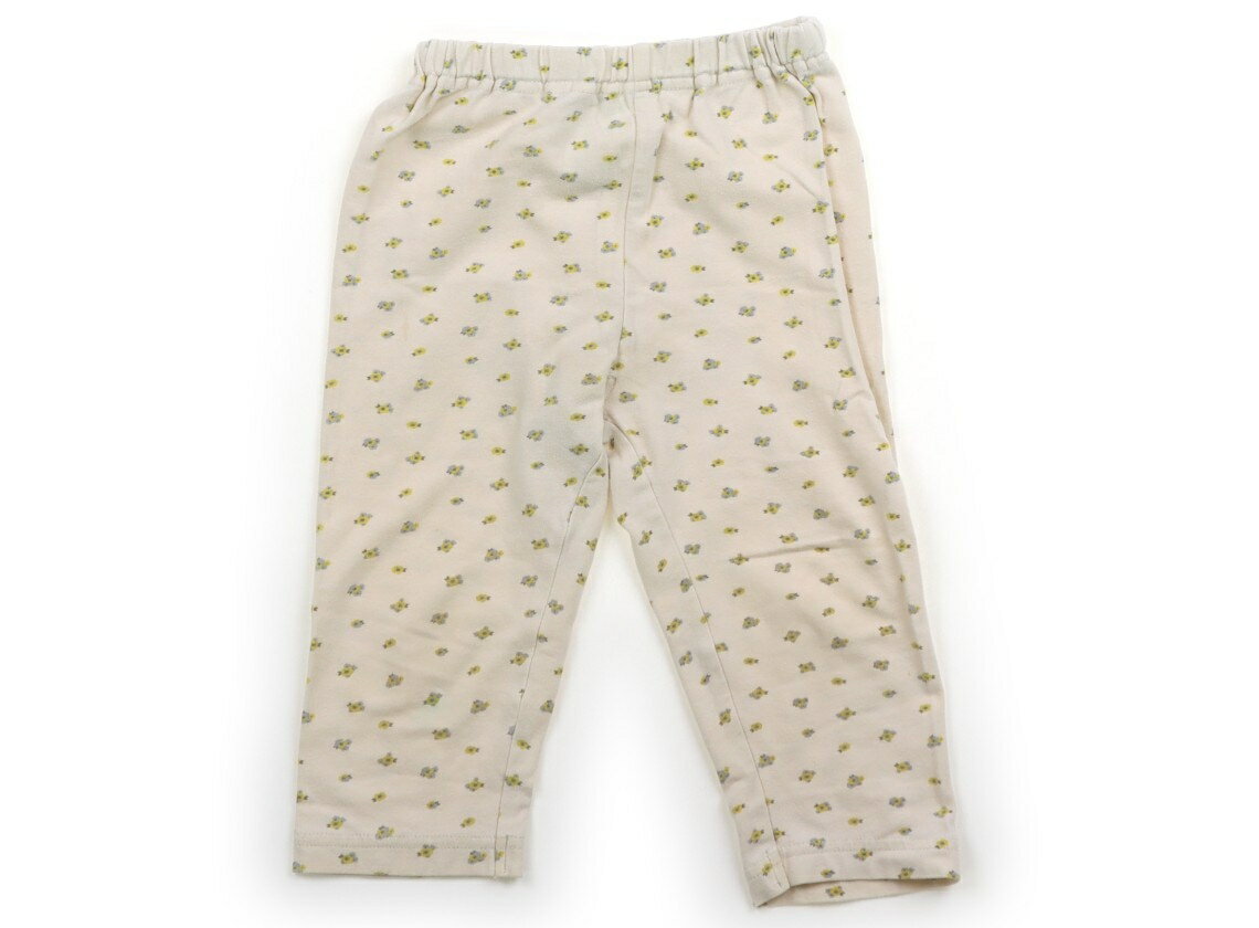 プティマイン petit main レギンス 110 女の子 アイボリー・総柄 子供服 ベビー服 キッズ アウトレット..