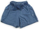 プチバトー PETIT BATEAU キュロット 150 女の子 ブルー 子供服 ベビー服 キッズ アウトレット ユーズド 【中古】キッズ・ベビー・マタニティ