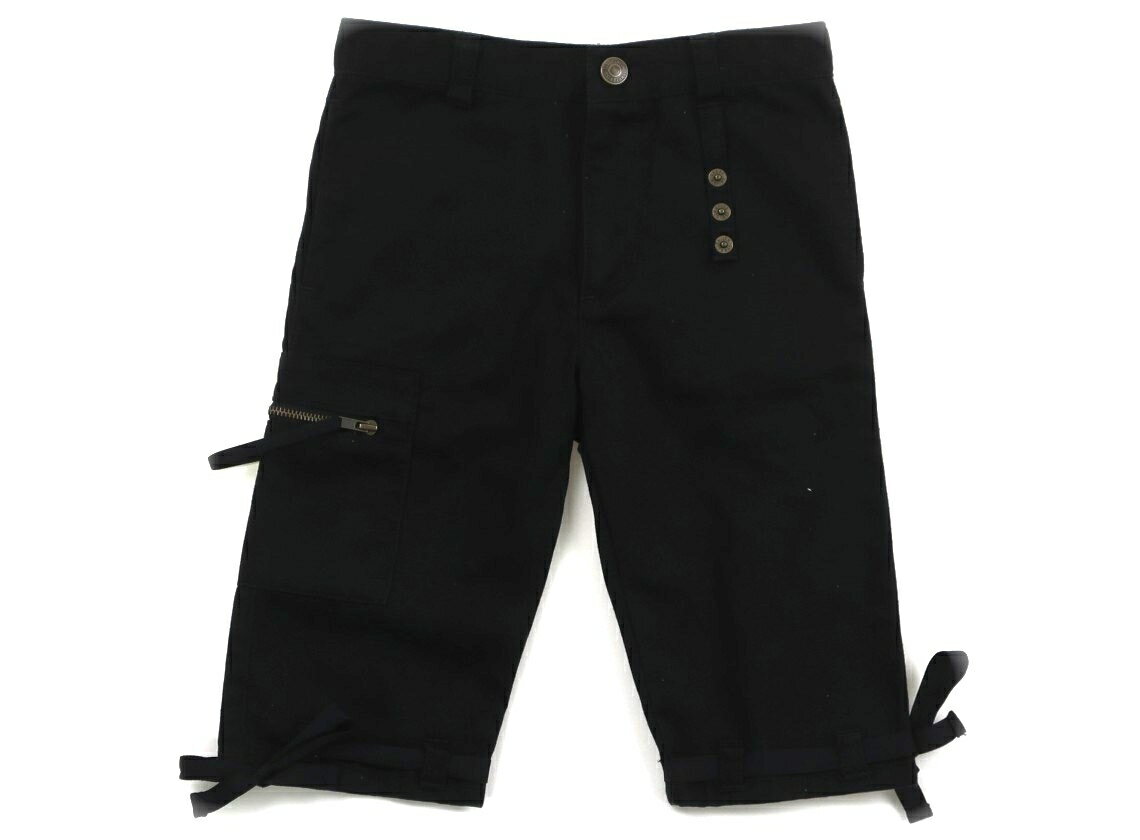 コムサイズム COMME CA ISM ハーフパンツ 90 女の子 黒 子供服 ベビー服 キッズ アウトレット ユーズド 【中古】キッズ・ベビー・マタニティ