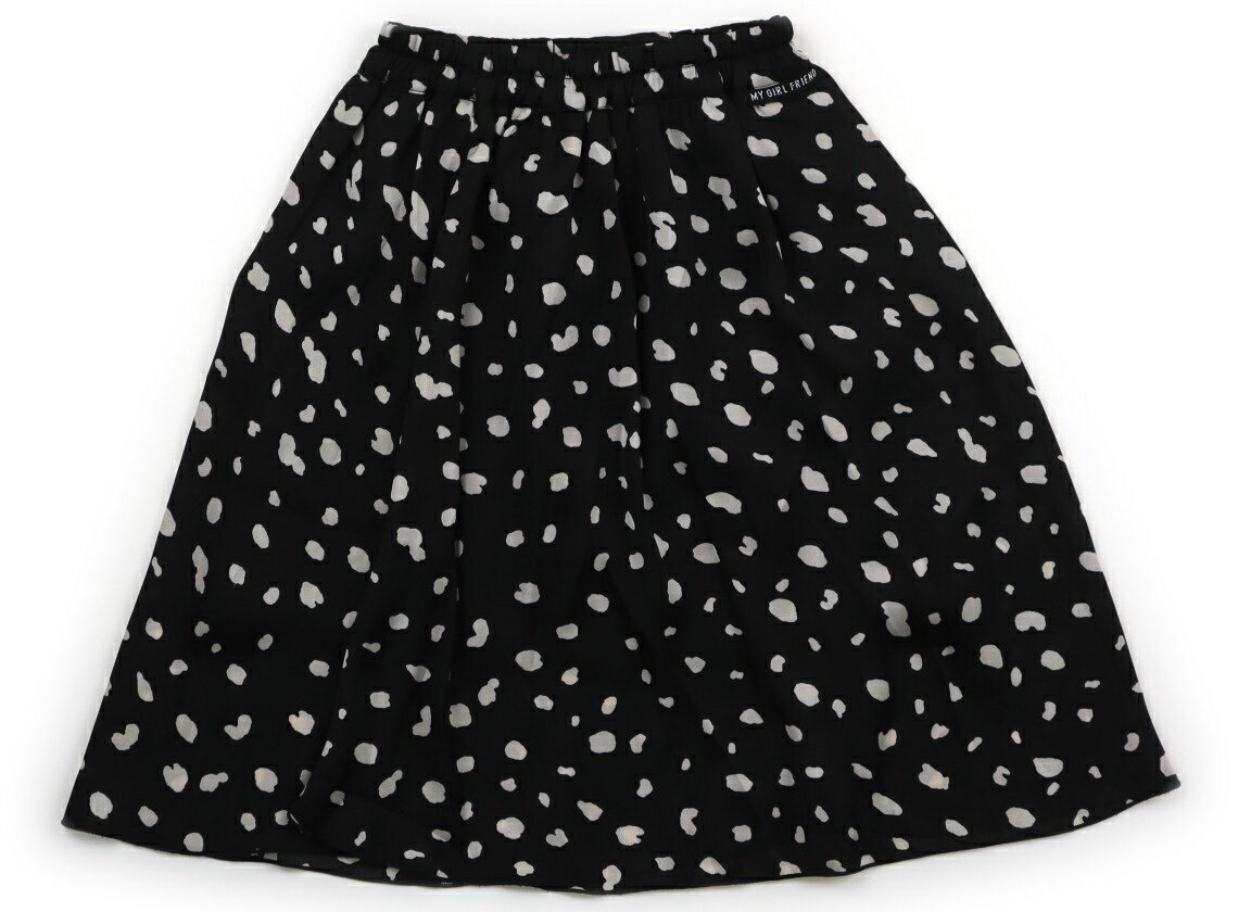 ワスク WASK スカート 120 女の子 ブラック・総柄 子供服 ベビー服 キッズ アウトレット ユーズド 【中古】キッズ・ベビー・マタニティのサムネイル