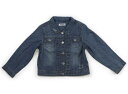 ポンポネット pom ponette ブルゾン・Gジャン 120 女の子 ブルー 子供服 ベビー服 キッズ アウトレット ユーズド 【中古】キッズ・ベビー・マタニティ(4)