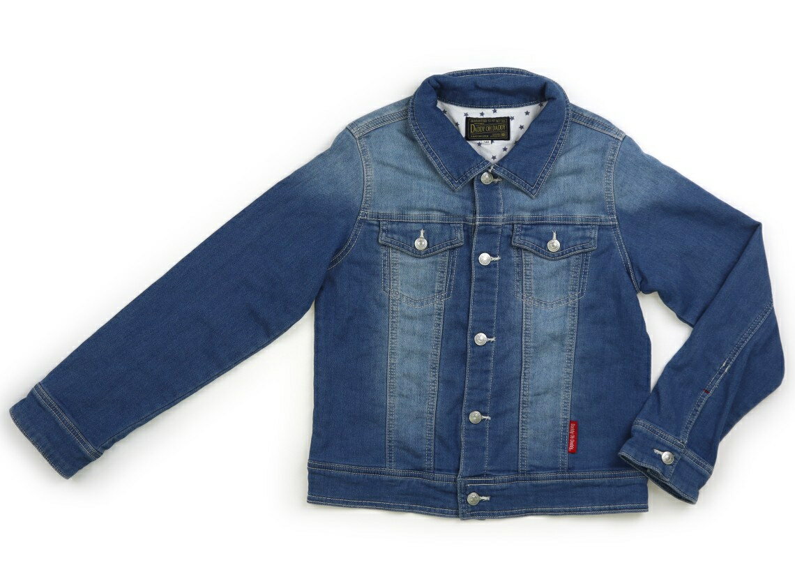 ダディーオーダディー Daddy Oh Daddy ブルゾン・Gジャン 140 男の子 ライトブルー 子供服 ベビー服 キッズ アウトレット ユーズド 【中古】...