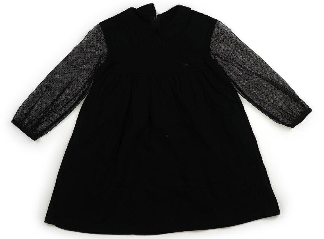 べべ BeBe ワンピース 120 女の子 黒 子供服 ベビー服 キッズ アウトレット ユーズド 【中古】キッズ・ベビー・マタニティ