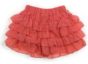ミキハウス miki HOUSE キュロット 120 女の子 ピンク白ドット 子供服 ベビー服 キッズ アウトレット ユーズド 【中古】キッズ・ベビー・マタニティ