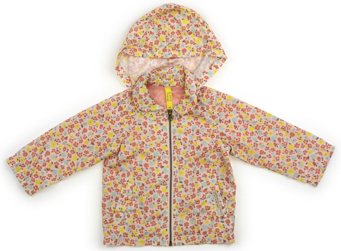 サニーランドスケープ Sunny Landscape ブルゾン・Gジャン 95 女の子 ピンク・花柄 子供服 ベビー服 キッズ アウトレット ユーズド 【中古】...