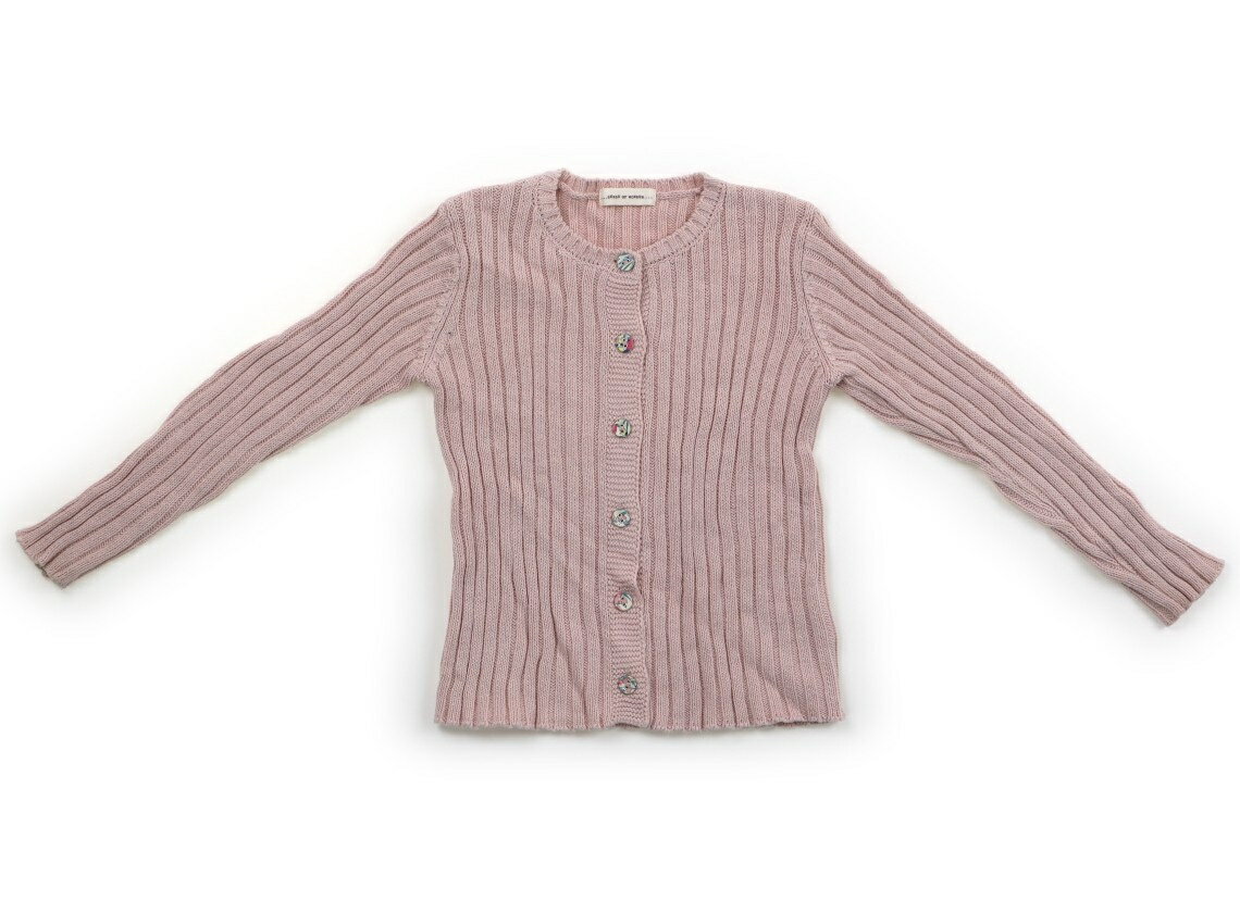 Rakuten - センスオブワンダー Sense of Wonder カーディガン 100 女の子 ピンク 子供服 ベビー服 キッズ アウトレット ユーズド 【中古】キッズ・ベビー・マタニティ