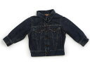 デニムダンガリー DENIM & DUNGAREE ブルゾン・Gジャン 90 男の子 インディゴブルー 子供服 ベビー服 キッズ アウトレット ユーズド 【中古】キッズ・ベビー・マタニティ(4)