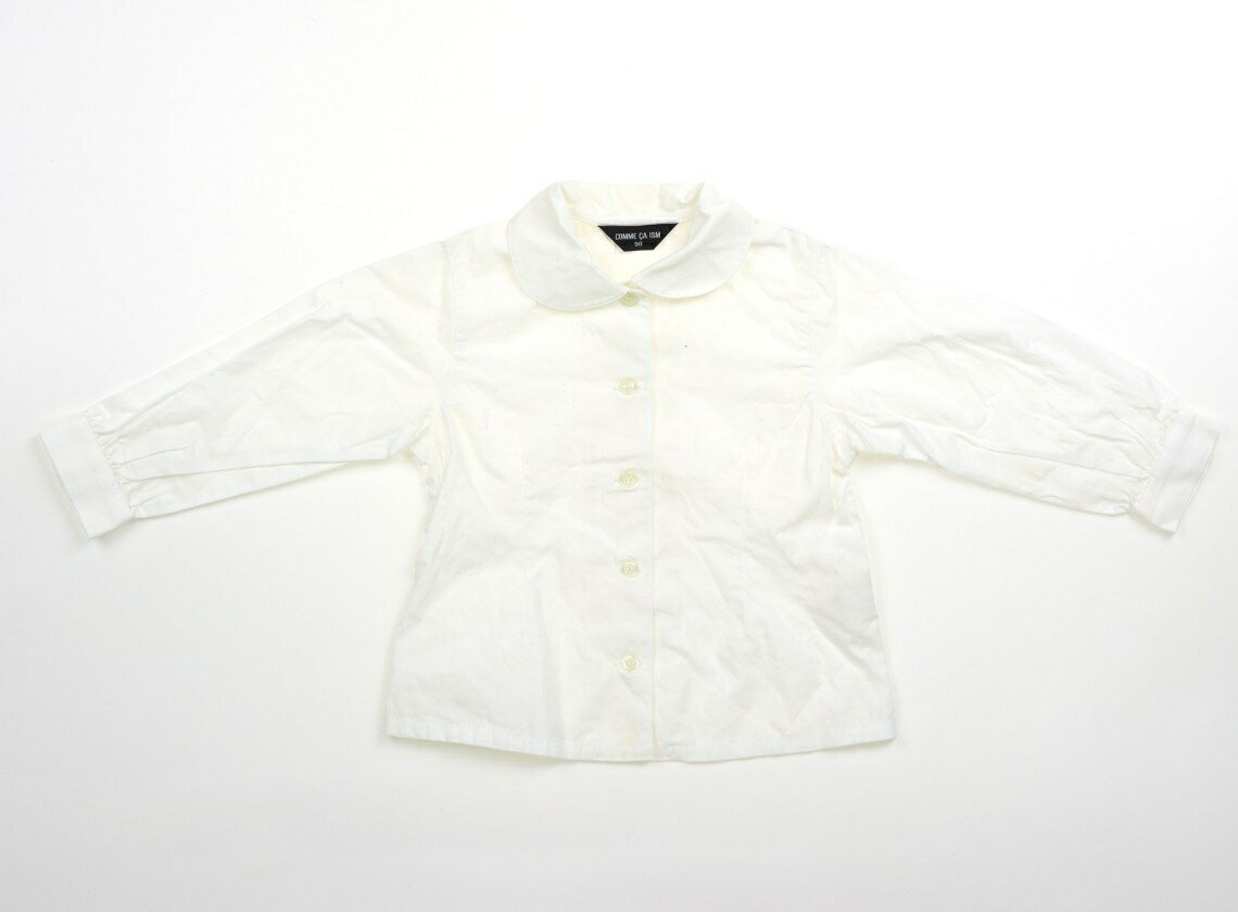 コムサイズム COMME CA ISM シャツ・ブラウス 90 女の子 ホワイト 子供服 ベビー服 キッズ アウトレッ..