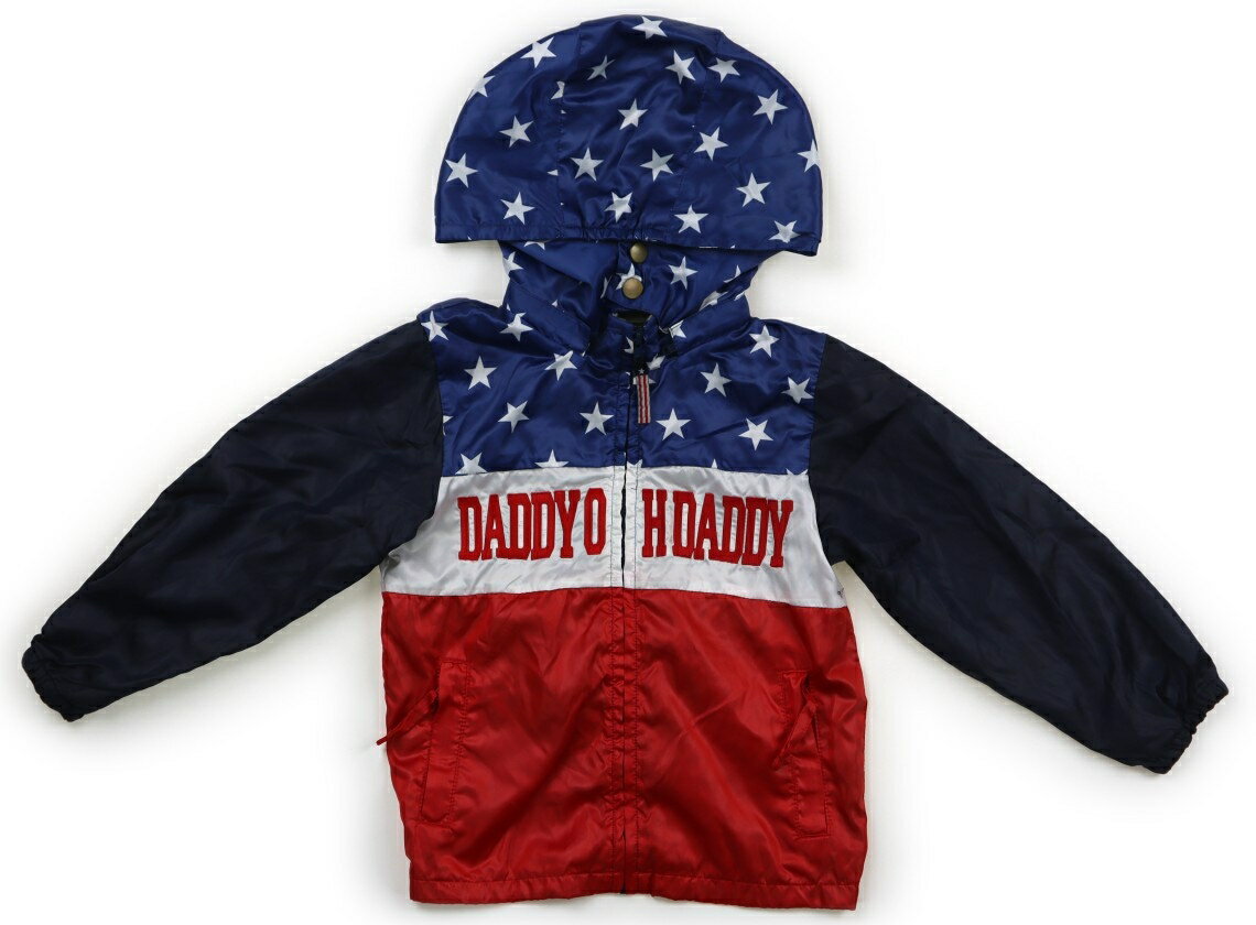 ダディーオーダディー Daddy Oh Daddy ブルゾン・Gジャン 110 男の子 赤・紺・グレー・白 子供服 ベビー服 キッズ アウトレット ユーズド 【...