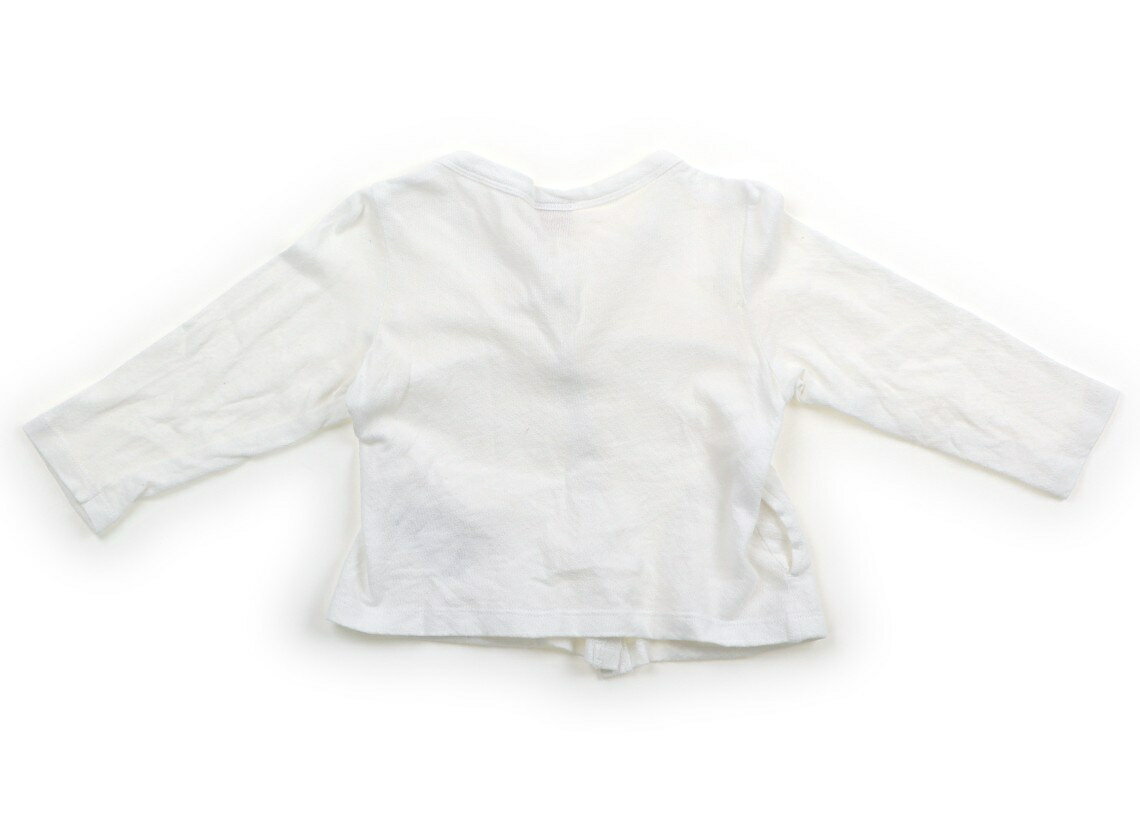 プティマイン petit main カーディガン 90 女の子 ホワイト 子供服 ベビー服 キッズ アウトレット ユーズド 【中古】キッズ・ベビー・マタニティ - Image 2