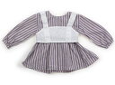 ブリーズ BREEZE シャツ・ブラウス 90 女の子 ピンク、紺・白ストライプ/白 子供服 ベビー服 キッズ アウトレット ユーズド 【中古】キッズ・ベビー・マタニティ