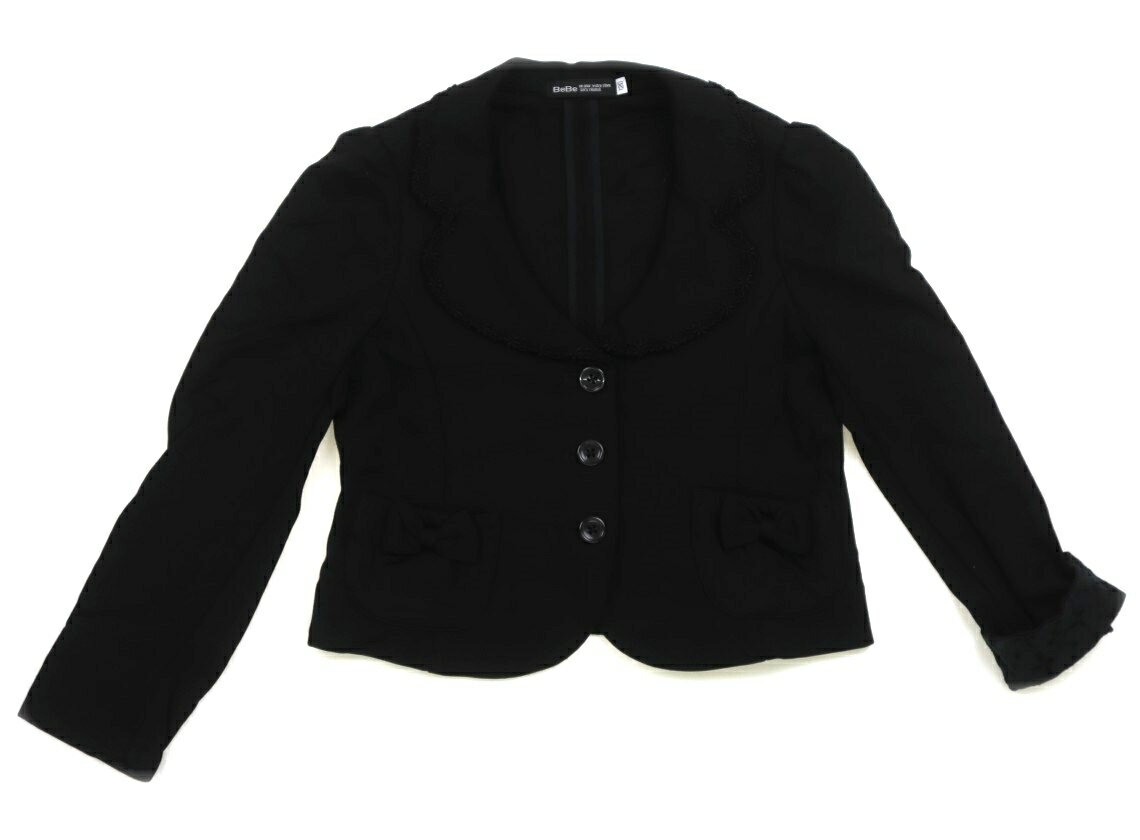 べべ BeBe ジャケット・ブレザー 120 女の子 ブラック 子供服 ベビー服 キッズ アウトレット ユーズド 【中古】キッズ・ベビー・マタニティ