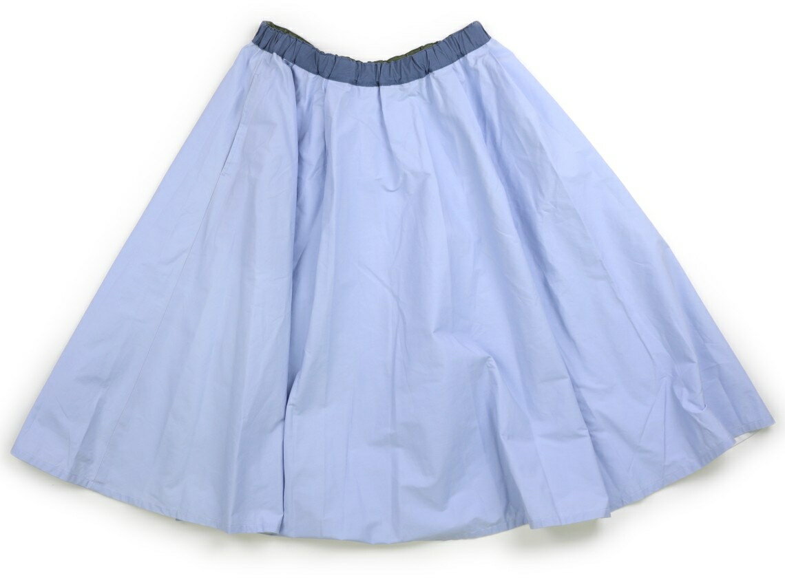 ファミリア familiar スカート 160 女の子 ブルー、白、カーキ 子供服 ベビー服 キッズ アウトレット ..