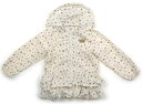 プティマイン petit main ブルゾン・Gジャン 130 女の子 ベージュ×サクランボ 子供服 ベビー服 キッズ アウトレット ユーズド 【中古】キッズ・ベビー・マタニティ(4)
