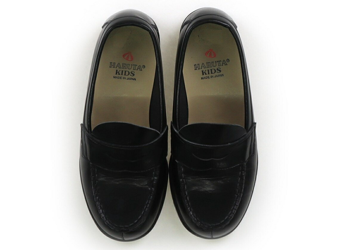ハルタ HARUTA ローファー 靴20cm〜 女の子 黒 子供服 ベビー服 キッズ アウトレット ユーズド 【中古..
