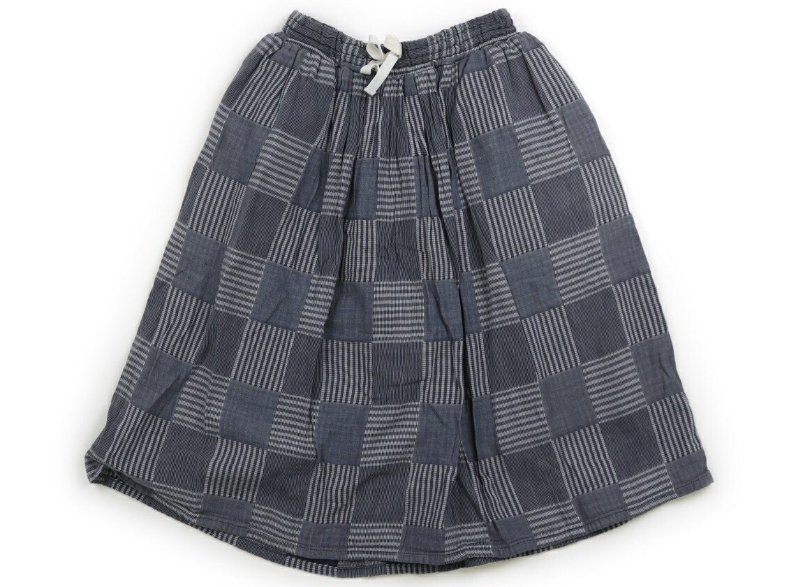 ビーミングバイビームス B:MING by BEAMS スカート 120 女の子 ブルーチェック 子供服 ベビー服 キッズ アウトレット ユーズド 【中古】キッズ・ベビー・マタニティ