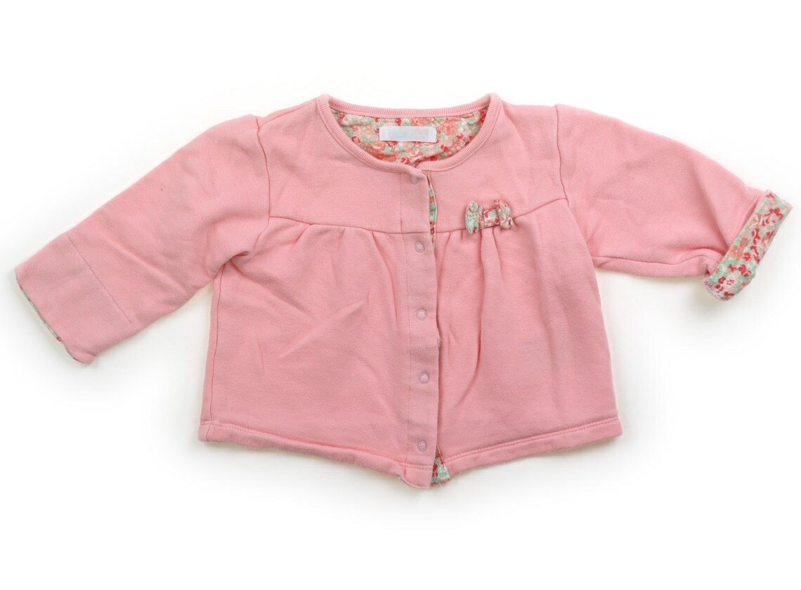 べべ BeBe カーディガン 70 女の子 ピンク 子供服 ベビー服 キッズ アウトレット ユーズド 【中古】キッズ・ベビー・マタニティ
