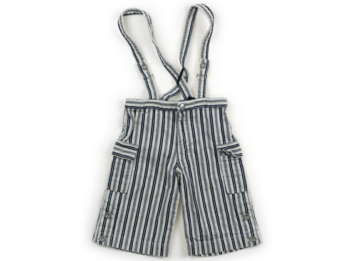 コムサイズム COMME CA ISM ハーフパンツ 100 男の子 アイボリー・ブルー 子供服 ベビー服 キッズ アウトレット ユーズド 【中古】キッズ・ベビー・マタニティ