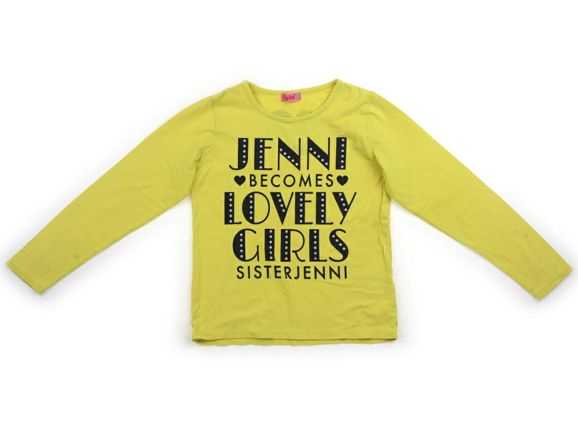 　ブランド 　JENNI(ジェニィ) 　カテゴリー 　Tシャツ・カットソー 　サイズ 　140サイズ 　色 　黄色、黒、シルバーラメ 　状態 　★★ 　記名 　なし 　ジャンル 　Girl 全体に毛羽立ち、前身頃や袖に黒っぽい汚れが見受けられます。 ＊【状態】【サイズ】に関しての詳しい説明はこちら