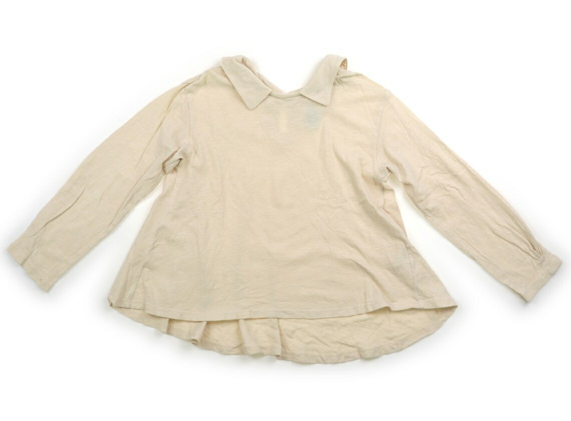 オーシャンアンドグラウンド Ocean & Ground Tシャツ・カットソー 140 女の子 アイボリー 子供服 ベビー服 キッズ アウトレット ユーズド 【中古】キッズ・ベビー・マタニティ
