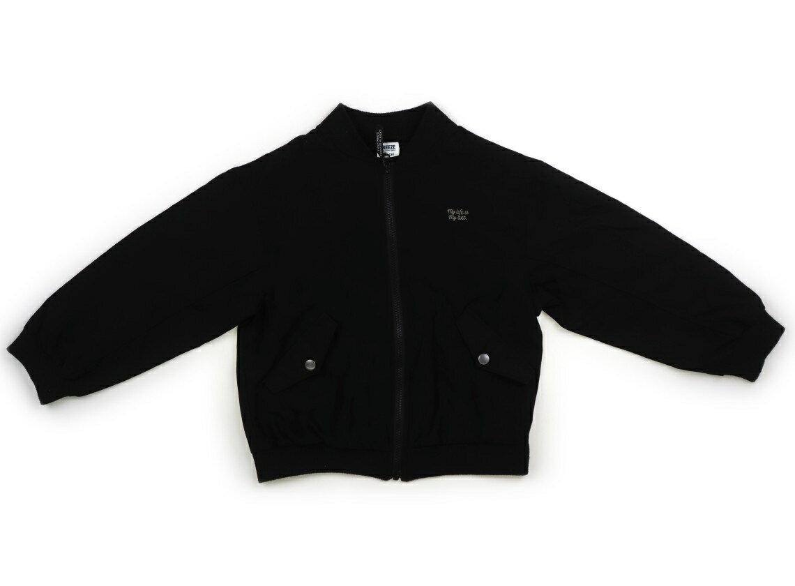 ブリーズ BREEZE ブルゾン・Gジャン 130 男の子 ブラック 子供服 ベビー服 キッズ アウトレット ユーズド 【中古】キッズ・ベビー・マタニティ