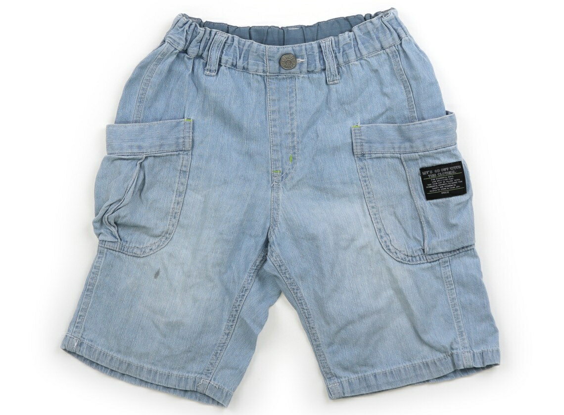 ブリーズ BREEZE ハーフパンツ 130 男の子 水色 子供服 ベビー服 キッズ アウトレット ユーズド 【中古】キッズ・ベビー・マタニティ