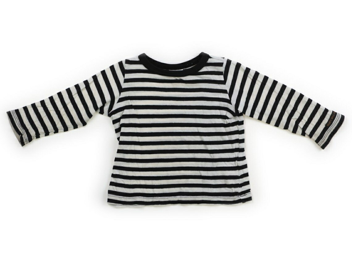　ブランド 　BREEZE(ブリーズ) 　カテゴリー 　Tシャツ・カットソー 　サイズ 　80サイズ 　色 　モノトーンボーダー 　状態 　★★ 　記名 　なし 　ジャンル 　Girl 柔らかい天竺コットン。両袖口に薄っすらと黒ずみがあります。外遊び用としていかがでしょうか？ ＊【状態】【サイズ】に関しての詳しい説明はこちら