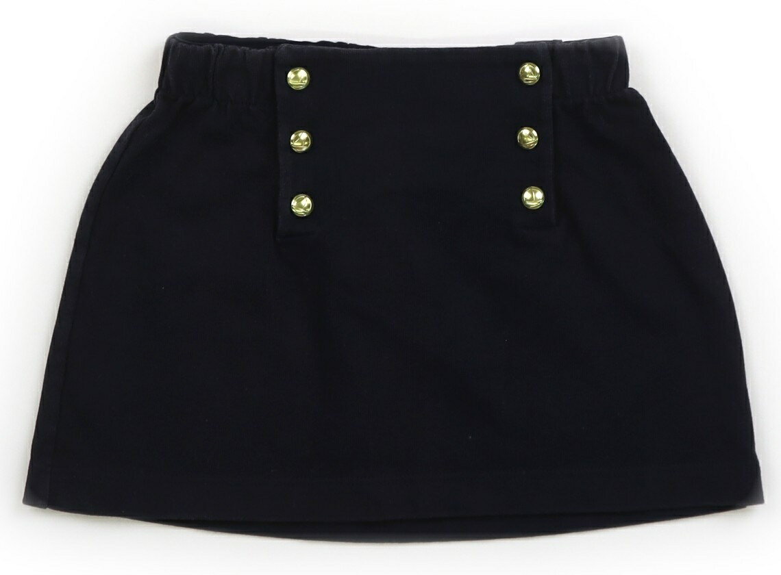 プチバトー PETIT BATEAU スカート 100 女の子 ネイビー 子供服 ベビー服 キッズ アウトレット ユーズ..