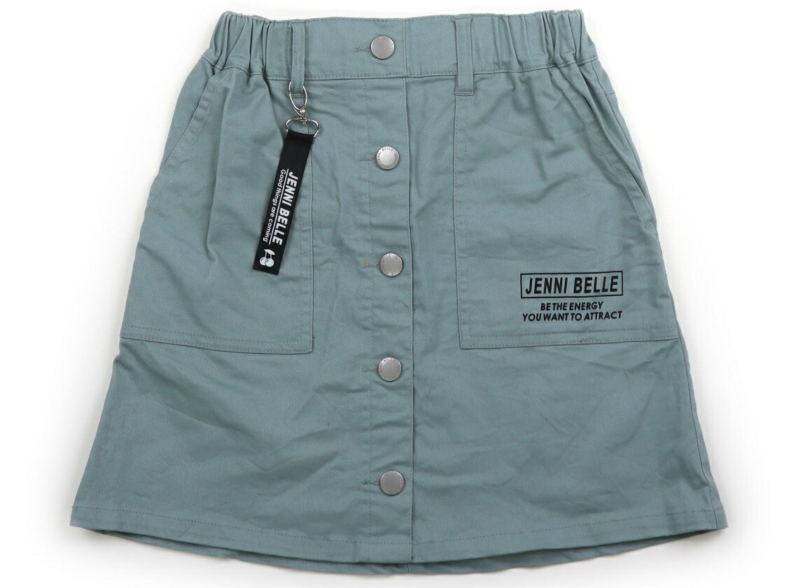 ジェニィ JENNI スカート 140 女の子 モスグレー 子供服 ベビー服 キッズ アウトレット ユーズド 【中..