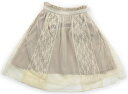 アクシーズファムキッズ axes femme KIDS スカート 140 女の子 ベージュ 子供服 ベビー服 キッズ アウトレット ユーズド 【中古】キッズ・ベビー・マタニティ