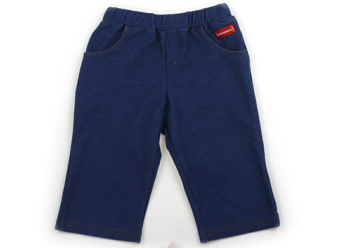 ミキハウス miki HOUSE ハーフパンツ 120 男の子 青 子供服 ベビー服 キッズ アウトレット ユーズド 【中古】キッズ・ベビー・マタニティ