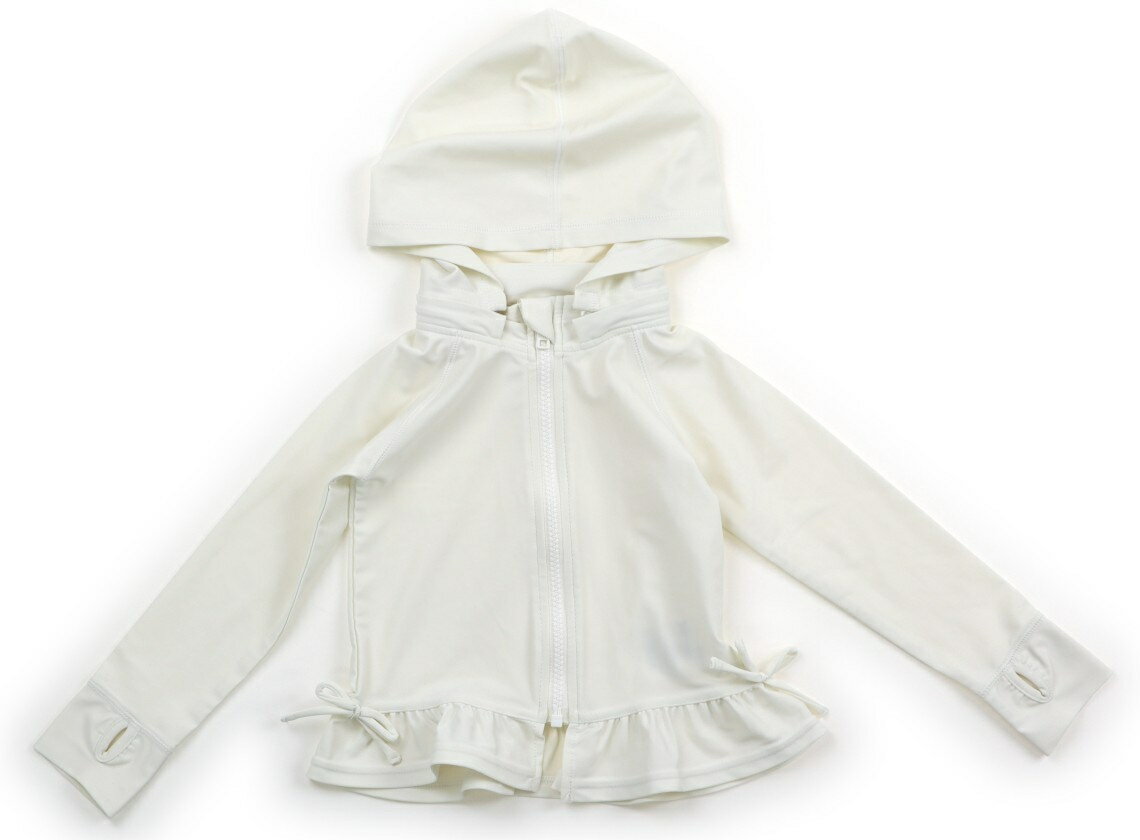 プティマイン petit main 水着・バスローブ 100 女の子 オフホワイト 子供服 ベビー服 キッズ アウトレット ユーズド 【中古】キッズ・ベビー・マタニティ