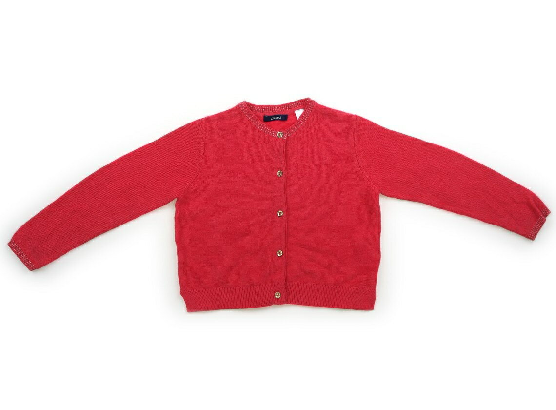 オバイビ OBAIBI カーディガン 100 女の子 マゼンダピンク 子供服 ベビー服 キッズ アウトレット ユー..