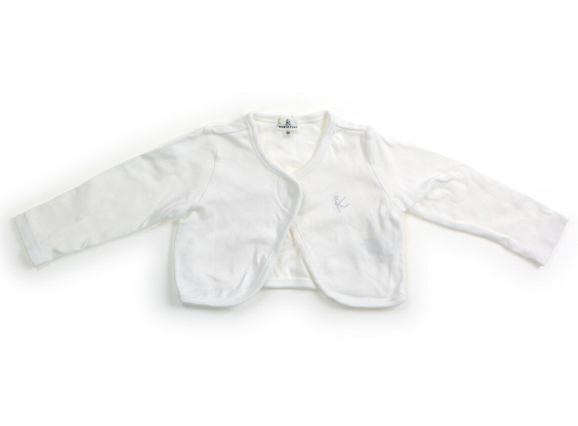 組曲 Kumikyoku カーディガン 80 女の子 白 子供服 ベビー服 キッズ アウトレット ユーズド 【中古】キッズ・ベビー・マタニティ