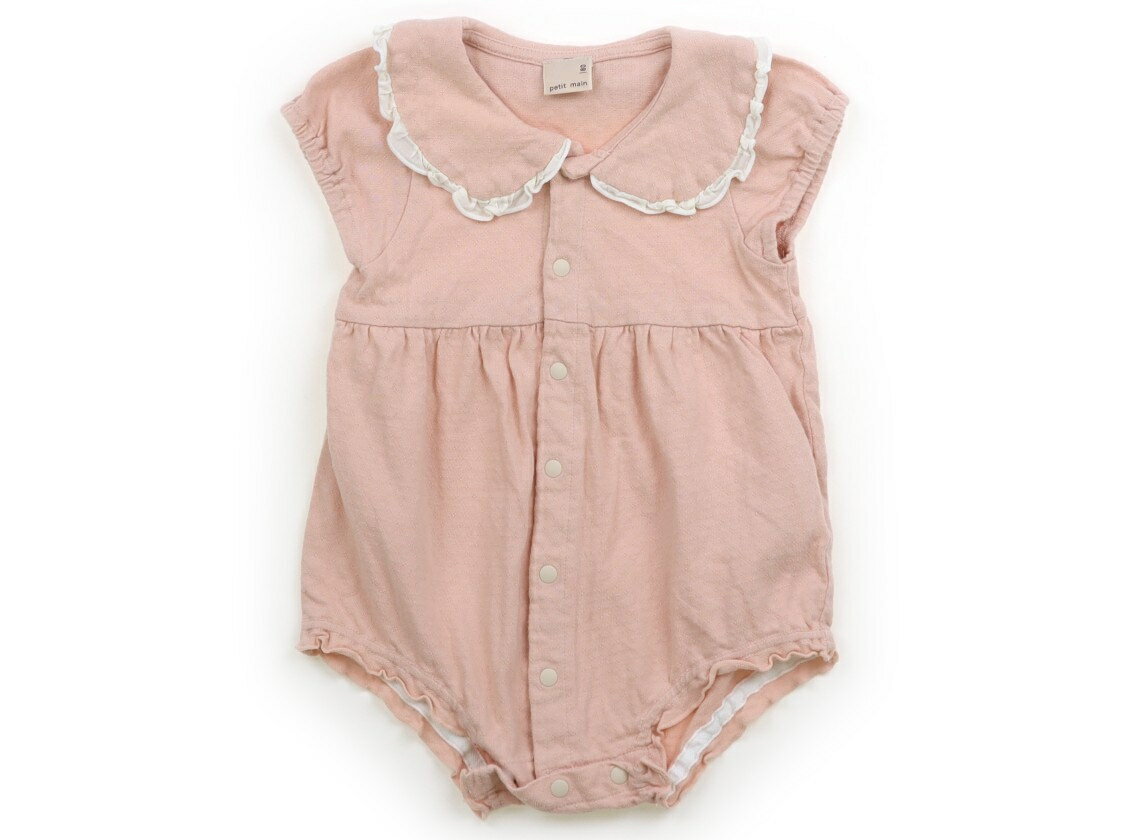 　ブランド 　petit main(プティマイン) 　カテゴリー 　ロンパース 　サイズ 　80サイズ 　色 　ダスティピンク・ホワイト 　状態 　★★★ 　記名 　なし 　ジャンル 　Girl パターンメッシュカットソー。色褪せ・毛羽立ち・洗いざらし感があります。まだお使いいただけそうです。 ＊【状態】【サイズ】に関しての詳しい説明はこちら