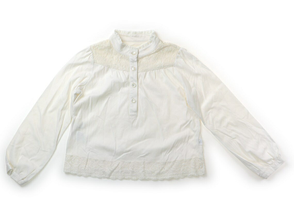 　ブランド 　Kumikyoku(組曲) 　カテゴリー 　Tシャツ・カットソー 　サイズ 　120サイズ 　色 　アイボリー 　状態 　★★★ 　記名 　なし 　ジャンル 　Girl 実際のサイズ表記は120cmです。全体に使用感はありますが、目立った汚れのない良品です。綿100％のツルっとしたカットソー素材です。 ＊【状態】【サイズ】に関しての詳しい説明はこちら