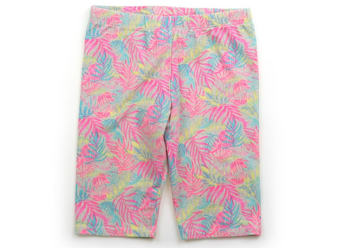 オシュコシュ OSHKOSH レギンス 140 女の子 ライトグレー、ピンク・青・黄色の葉っぱ柄 子供服 ベビー服 キッズ アウトレット ユーズド 【中古】キッズ・ベビー・マタニティ(4)