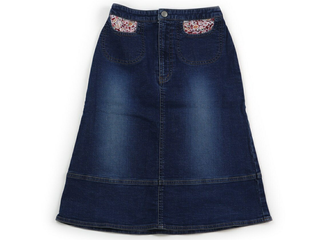 ニットプランナー（KP） Knit Planner(KP) スカート 140 女の子 ブルーデニム 子供服 ベビー服 キッズ ..