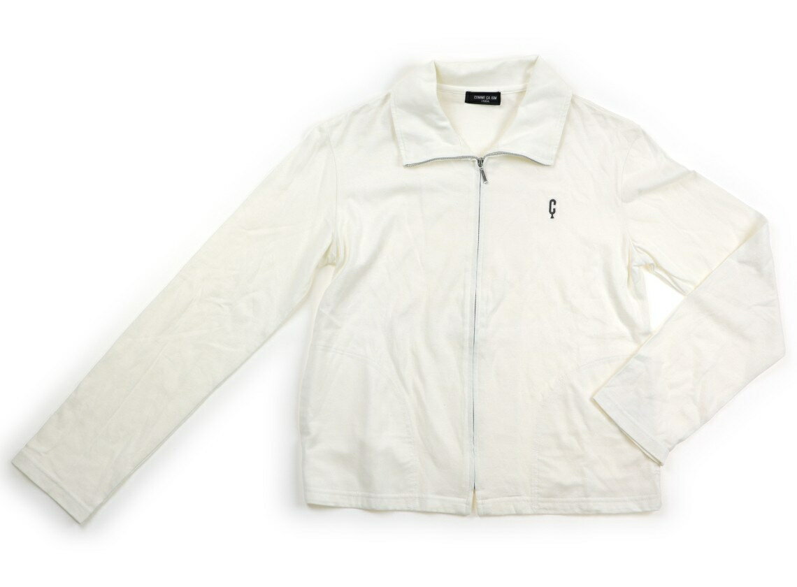 コムサイズム COMME CA ISM ジップアップトレーナー 150 男の子 白 子供服 ベビー服 キッズ アウトレッ..