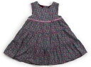 センスオブワンダー Sense of Wonder ジャンパースカート 80 女の子 花柄パープルグリーンイエロー 子供服 ベビー服 キッズ アウトレット ユーズド 【中古】キッズ・ベビー・マタニティ