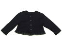 コムサフォセット COMME CA FOSSETTE カーディガン 100 女の子 ネイビー 子供服 ベビー服 キッズ アウトレット ユーズド 【中古】キッズ・...