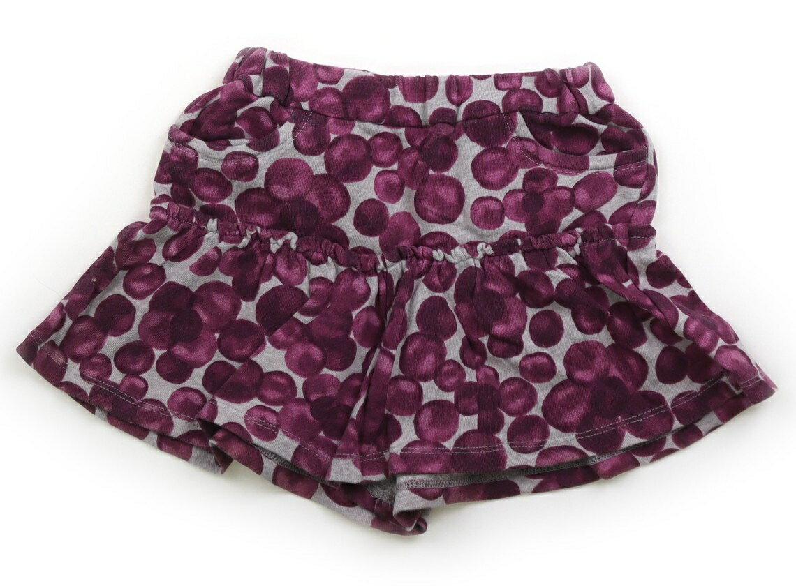 べべ BeBe キュロット 100 女の子 パープル・ライトグレー 子供服 ベビー服 キッズ アウトレット ユー..