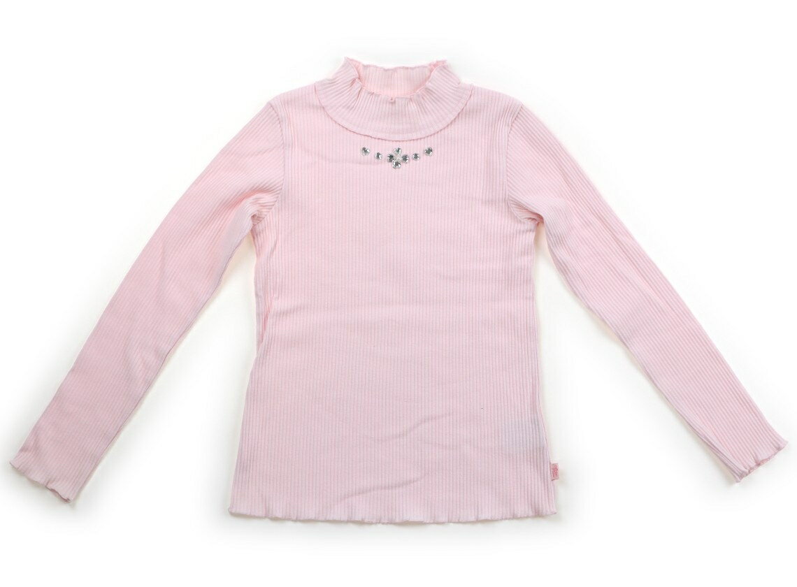 メゾピアノ mezzo piano Tシャツ・カットソー 140 女の子 ピンク 子供服 ベビー服 キッズ アウトレット ユーズド 【中古】キッズ・ベビー・マタニティ