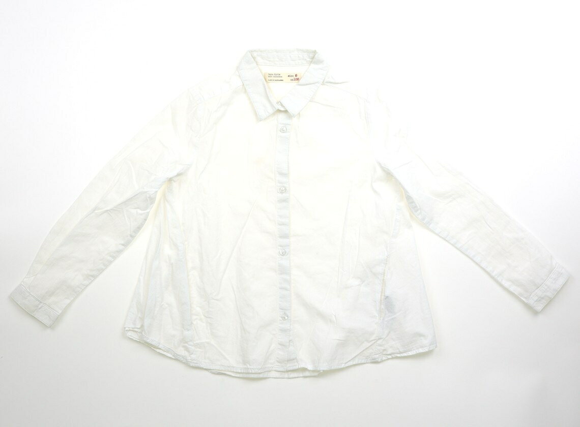 ザラ ZARA シャツ・ブラウス 120 女の子 オフホワイト 子供服 ベビー服 キッズ アウトレット ユーズド 【中古】キッズ・ベビー・マタニティ