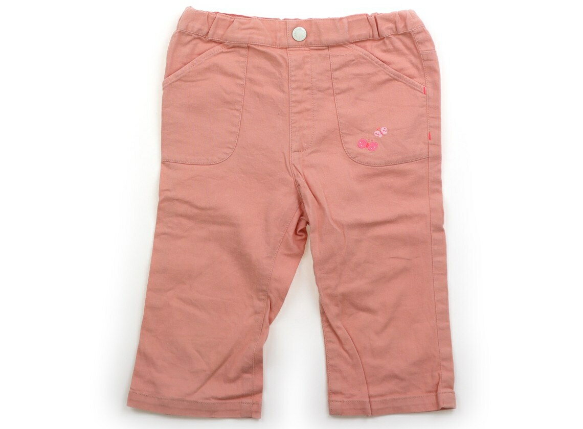 ファミリア familiar パンツ 110 女の子 サーモンピンク 子供服 ベビー服 キッズ アウトレット ユーズド 【中古】キッズ・ベビー・マタニティ