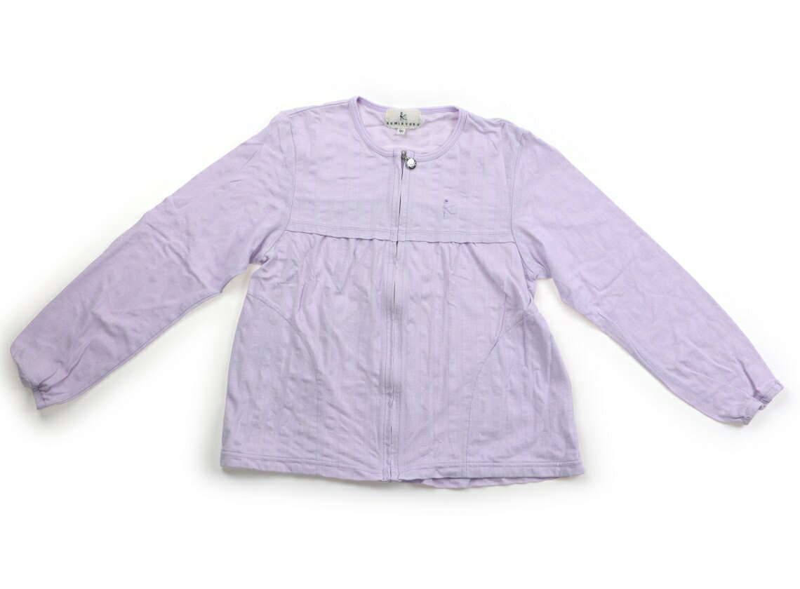 組曲 Kumikyoku カーディガン 150 女の子 ラベンダーパープル 子供服 ベビー服 キッズ アウトレット ユーズド 【中古】キッズ・ベビー・マタニティ