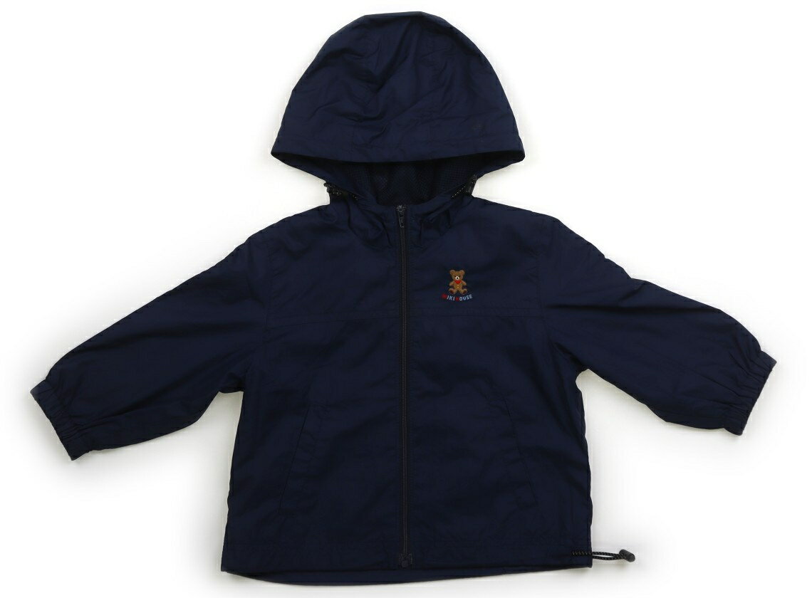 ミキハウス miki HOUSE ブルゾン・Gジャン 80 男の子 ネイビー 子供服 ベビー服 キッズ アウトレット ユーズド 【中古】キッズ・ベビー・マタニテ...