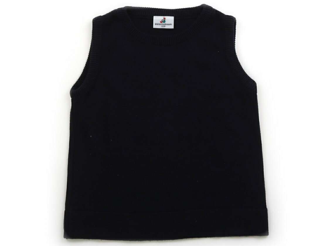 ペアレンツドリーム Parents Dream ベスト 120 女の子 ダークネイビー 子供服 ベビー服 キッズ アウトレット ユーズド 【中古】キッズ・ベビー・マタニティ