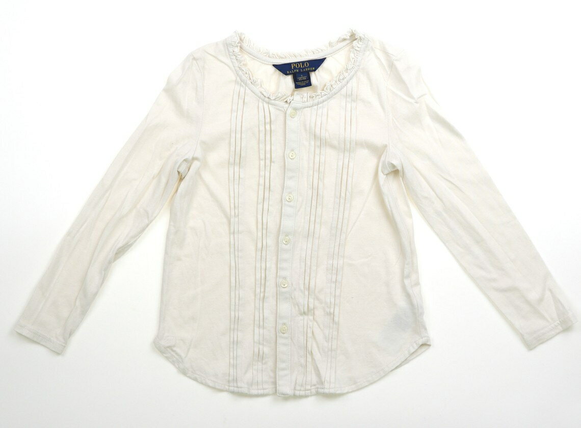 ポロラルフローレン POLO RALPH LAUREN シャツ・ブラウス 110 女の子 オフホワイト 子供服 ベビー服 キッズ アウトレット ユーズド 【中古】キッズ・ベビー・マタニティ